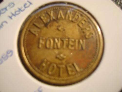 Kimberley Alexandersfontein Hotel 2 Shilling @@@ R1 Start