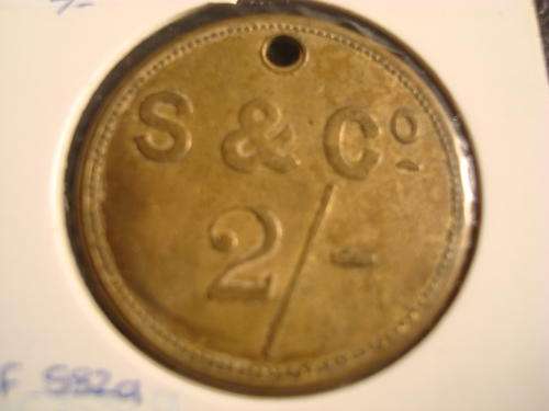 Strachan & Co. Type #1 - 2 Shilling @@@R1 Start