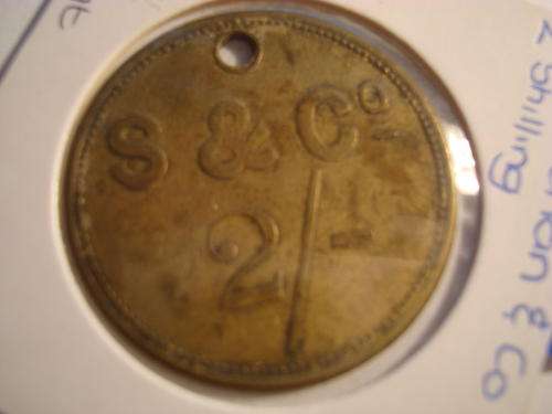 Strachan & Co. Type #1 - 2 Shilling @@@R1 Start