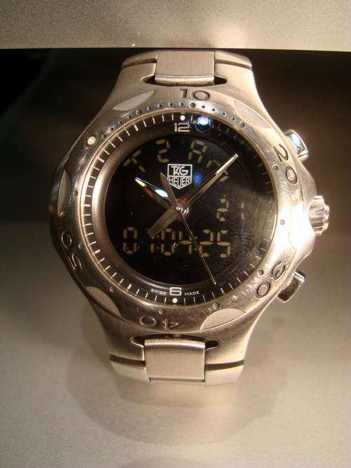 TAG HEUER MENS DIGITAL F1 KIRIUM WRIST WATCH - Lovely Condition @@@ R1 Start