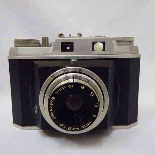 Rohromat Gezi II camera - Rare German dualfinder camera - Not tested