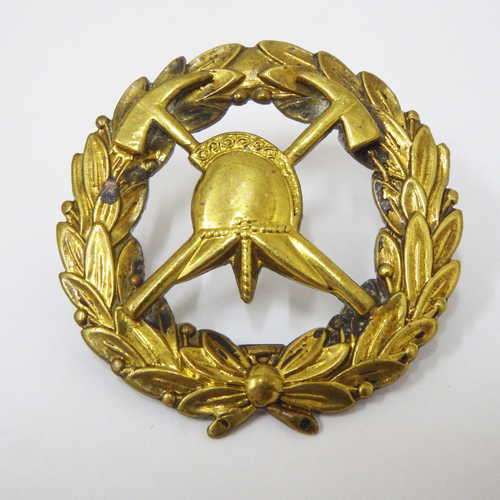SA Fire Brigade old brass cap badge