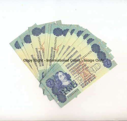 Lot of 20 GPC de Kock third issue uncirculated R2 banknotes