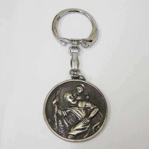 St. Christopher keyring holder