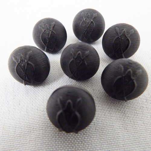 Lot of 7 Rhodesian African Rifles ball buttons