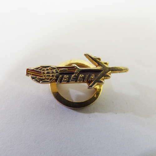 Vintage Iberia Airways button badge