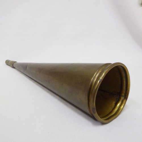 Vintage Brass boat fog horn trumpet