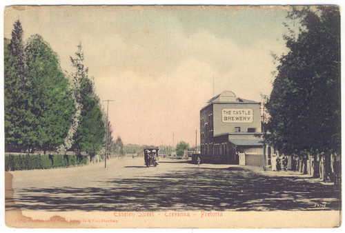 Antique Castle Brewery postcard - Unused