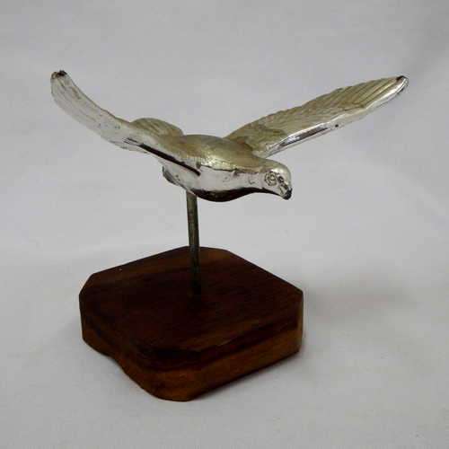 Pigeon racing trophy - Unknown metal - Weighs : 420 g