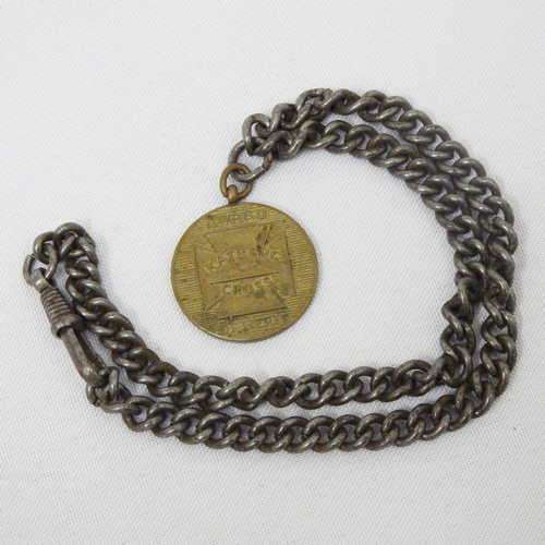 Katberg cross of merit fob with chain - South Africa`s premier pleasure place