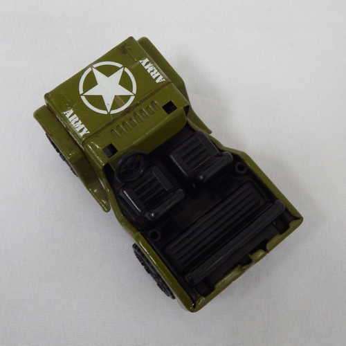 Vintage Buddy L Army Jeep - Pressed Steel