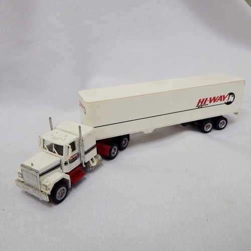 Hi-Way Dispatch model truck and trailer