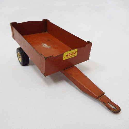 Vintage Strike Toys pressed steel trailer