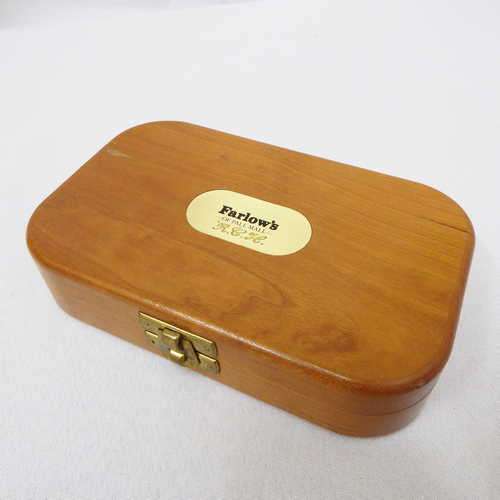 Richard Whetley compartment deluxe wooden fly box