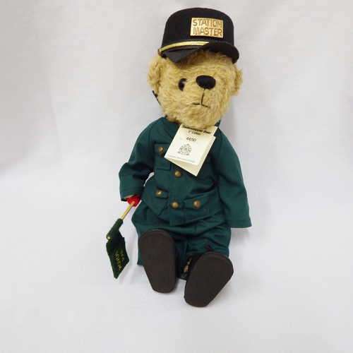 Pride of Africa Station master bear 3rd edition - Rovos Rail - No. 44/50 - Collectors Item