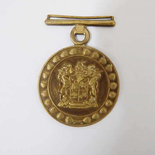 SA Prison service faithful service medal - no. 9985 F Engelbrecht