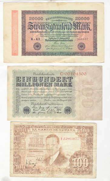 Lot of 10 Europe banknotes - Very good lot