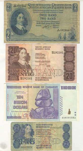 Lot of 20 old Africa banknotes - Decent lot