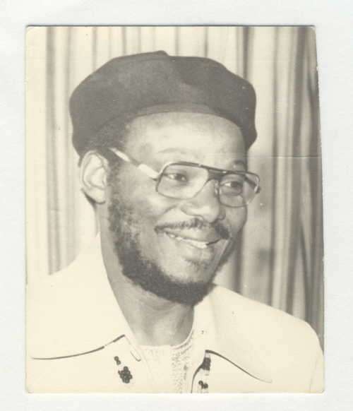 Original photo pf a young Mangosutu Buthelezi