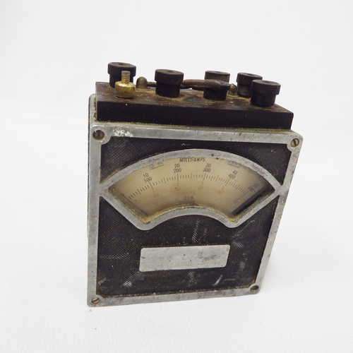 Vintage Galvanometer for testing pulse in telephone lines
