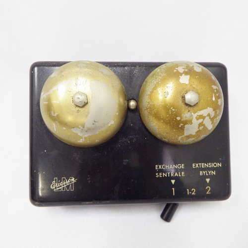 Vintage Ericsson telephone extender bell