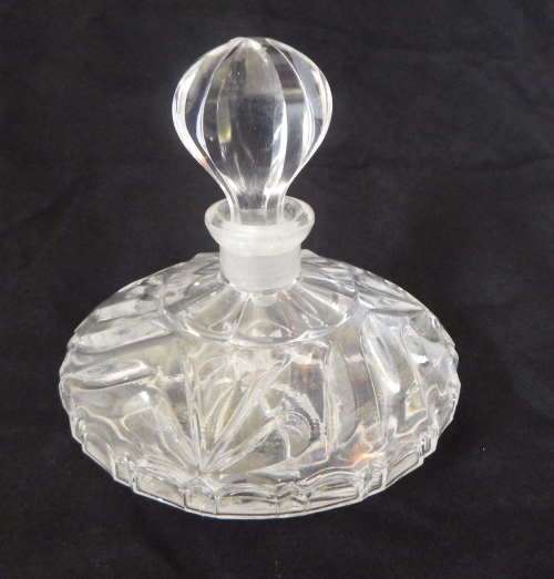 Vintage small glass decanter