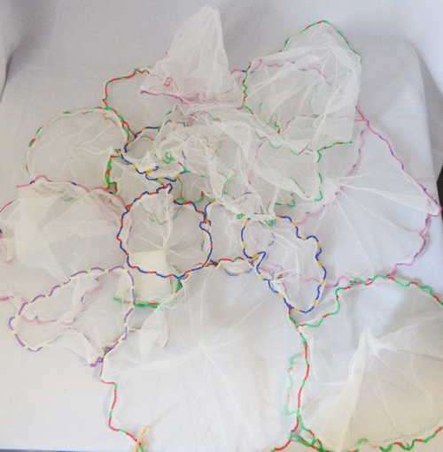 Lot of 17 Handmade Doilies