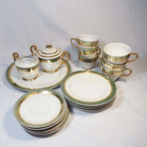Pearlware tea set