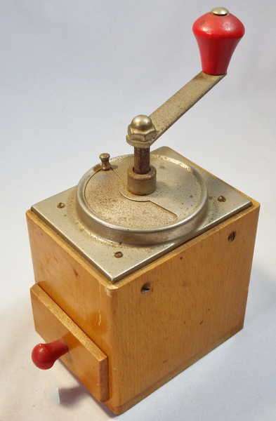 Vintage Wooden Coffee Grinder