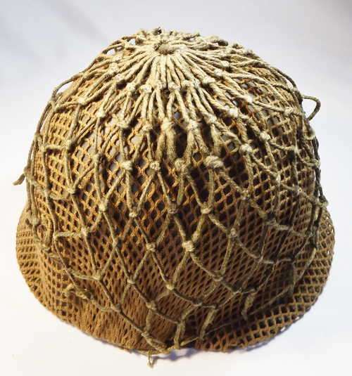 SADF Border War Staaldak Helmet With Camo Netting