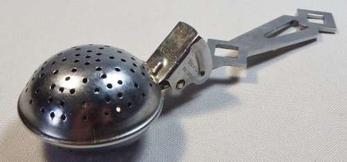 Vintage "Nutbrown" tea strainer
