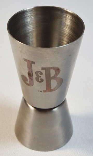 Vintage J&B tot measure - Single & Double
