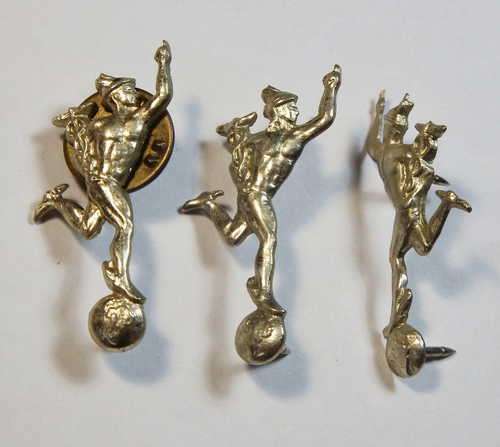 Set of South African Corps of Signals Collar badges