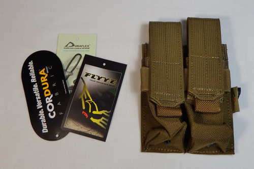 Flyte Double 9mm magazine pouch - Coyote