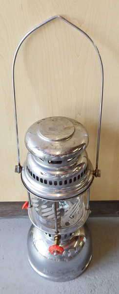 Old butterfly paraffin lantern - 46 cm tall