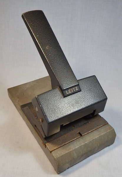 Vintage Leitz heavy duty paper punch