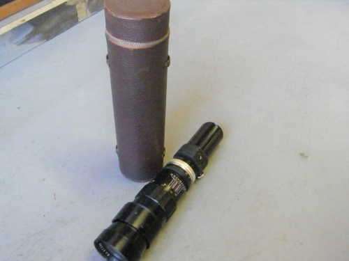 Tokyo Koki Tele-Tokina 400mm f/6.3 in case - Some dust on lens