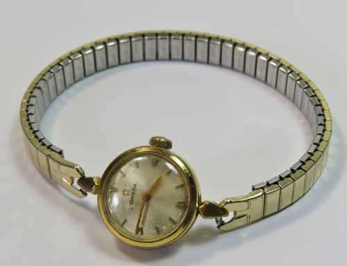 Vintage Omega manual wind ladies watch with calibre 483 movement - Serial 21311353 - Runs and stops
