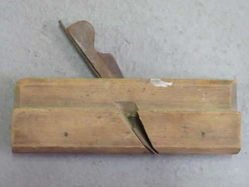 Very old wooden dado plane