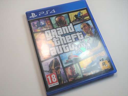 PS4 games Grand Theft Auto 5 (18 age restriction)