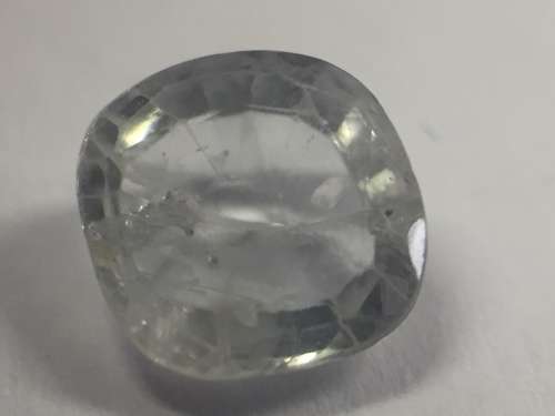 Natural Sapphire - Near colorless - 1.86 carat with GEM LAB certificate @ Crazy R1 start