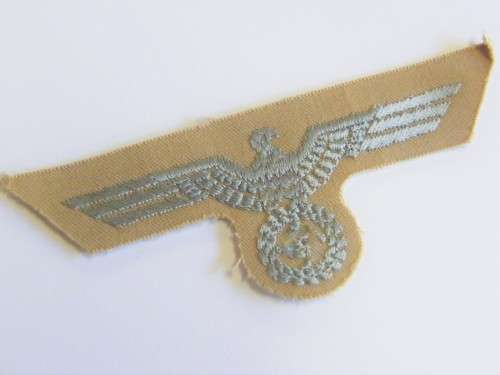 German WW2 Afrika Korps (DAR) breast badge - Replica