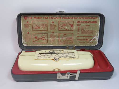 Vintage Medical Hemoglobin meter - American optical
