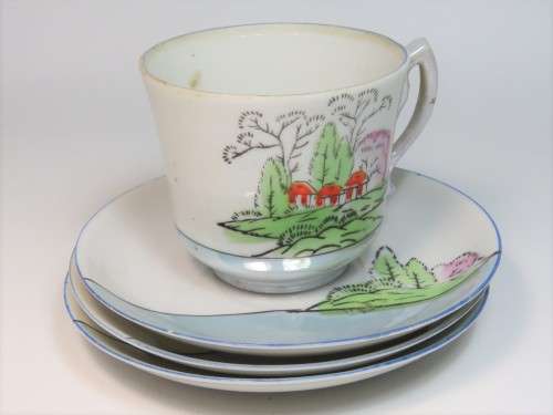 Royal Windsor china cup and saucer - 2 extra saucers
