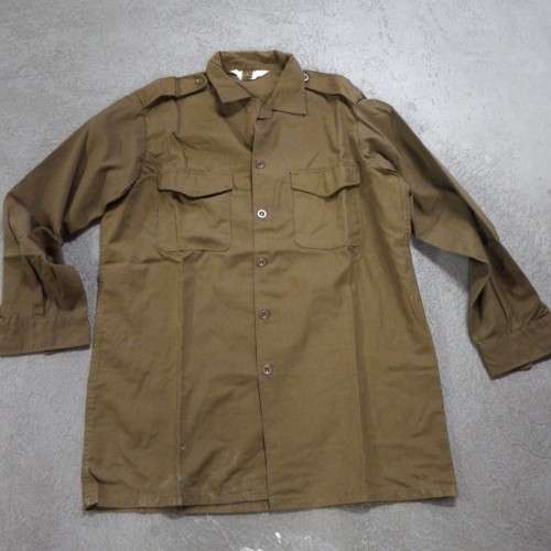 SADF Nutria field dress long sleeve shirt - Size: Large