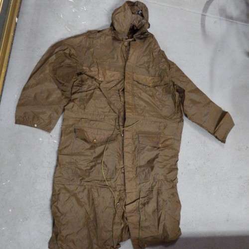 SADF Border war rain coat - Excellent - Belonged to Kotze of 4 maintenance unit