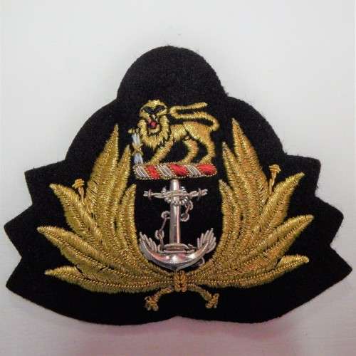 SA Navy officer cap badge