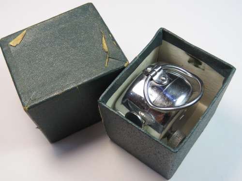 Vintage Simplex tally counter in box