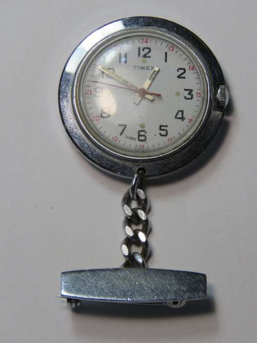 Vintage Timex nurse's fob watch - Not working