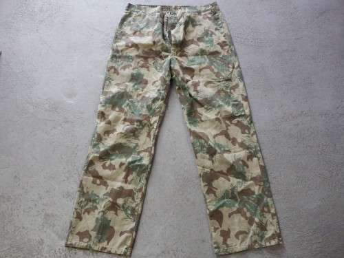 Koevoet Camp pattern coverall trousers - Waist: 92.5cm, Inner leg: 78cm